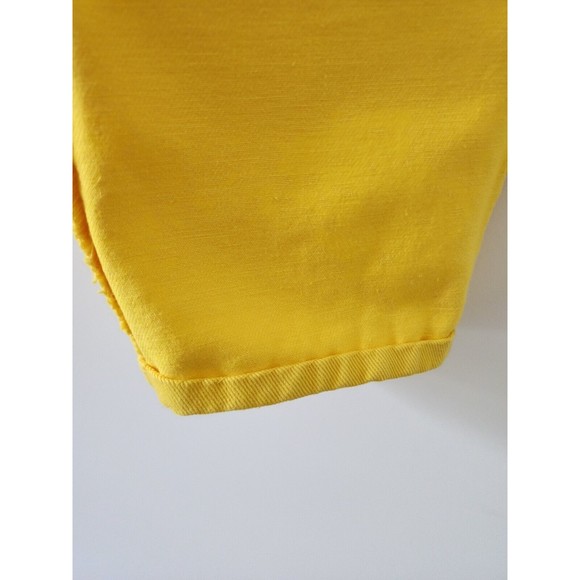 Vintage Ivy Brown Womens Cotton High Waist Mom Jeans Size 8 Yellow Made in USA - Picture 10 of 13